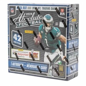 2024 Panini Absolute Football Mega Box - karty amerického fotbalu NFL