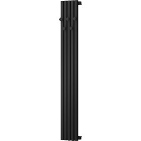 MEXEN - Flux otopný žebřík/radiátor dekorativní 1500 x 240 mm, 450 W, černá W127-1500-240-00-70