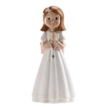 Dortisimo Dekora figurka Dívka přijímání s růžencem 16 cm
