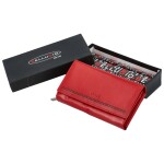 Dámská kožená peněženka Bellugio Utaraxa, červená