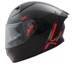 Helma na moto Xrc DS Concept glossy black - 2Xl / černá