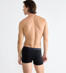 Pánské boxerky EVER Ease Short 2P - BLACK - černé 0004 - SLOGGI BLACK L