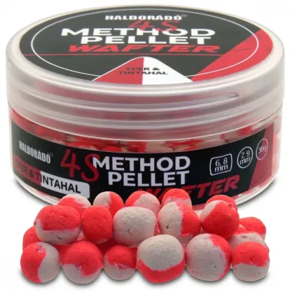 Haldorádó Pelety 4S Method Pellet Wafters 30g 6+8mm/7+9mm Jahoda-Kalamáry (HD23620)