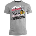 Old Time Hockey Pánské Tričko Chicago Blackhawks 2015 Stanley Cup Champions Cardwell Velikost: L
