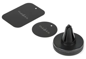 NEDIS magnetický držák do ventilace černá / Držák telefonu do auta / univerzální 4-6" (SCMTM200BK)