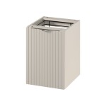 CERSANIT - Skříňka s prádelním košem TIRSO 40 cashmere M, montáž FSC MIX70% SGSCH-COC-007574 S1017-030