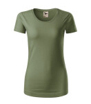 Origin (GOTS) tričko dámské khaki XS