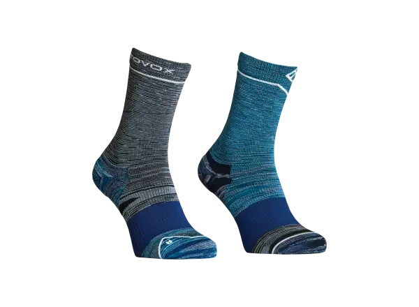 Ortovox Alpine Mid pánské ponožky Blue Nunatak vel. 42-44