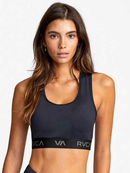 RVCA CUT OUT BRA black podprsenka - XS