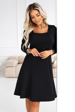 Dámské šaty 574-3 IVANA černé - Numoco XL