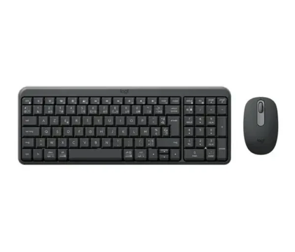 Logitech MK250 graphite / Bezdrátová sada klávesnice a myši / Bluetooth LE / FR verze (920-013549)