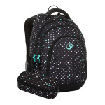 Bagmaster SET SUPERNOVA 23 A studentský set - černo tyrkysový Černá 34 l 191685