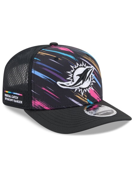 New Era Pánská kšiltovka Miami Dolphins NFL 2026 Crucial Catch 9SEVENTY Stretch-Snap Trucker