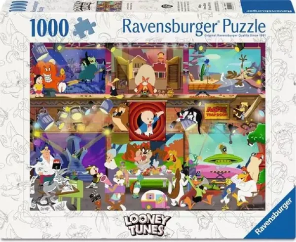 Ravensburger 120018117 Looney Tunes Studio 1000 dílků