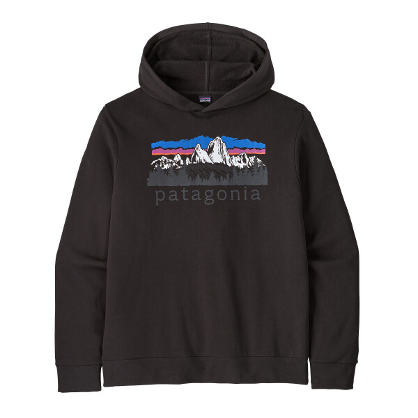 PATAGONIA M's Fitz Roy Foothils Daily Hoody, BLK (vzorek) velikost: M