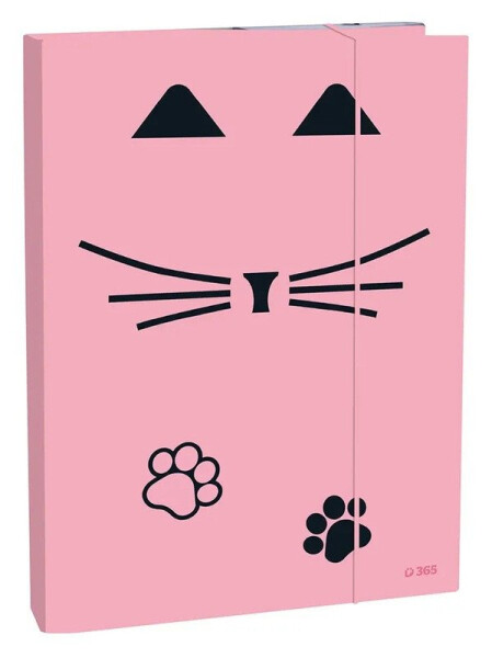 Box na sešity A4 Cat lady