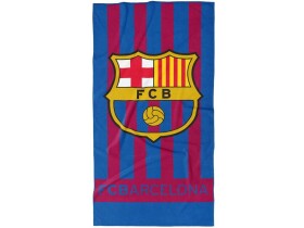 TipTrade Plážová osuška FC Barcelona Vertical