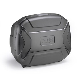 Trk35Bb Lite kufr Givi Trekker černý s černým plastovým víkem (Monokey), objem 35 ltr.