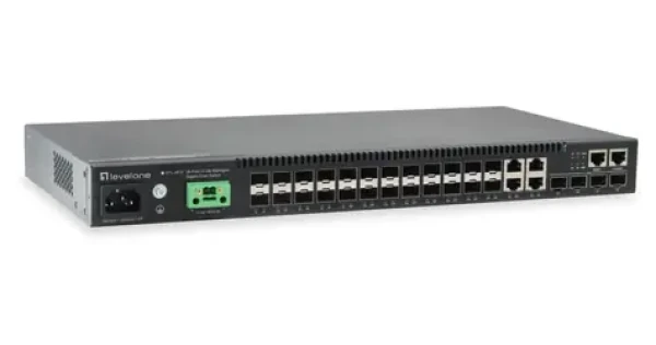 LevelOne GTL-2872 / Switch / 20x SFP / 4x 10G SFP+ / Managed L3 / 19" (GTL-2872)