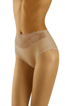Dámské kalhotky Eco-Hi bottom Beige - Wol-Bar M