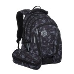 Bagmaster - Studentský set BAG 24 B ČERNO-ŠEDÝ (batoh+pouzdro) + gumovací pero Pilot Frixion