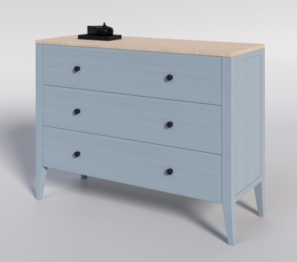 ARTEN (NANO Systems s.r.o.) Buková komoda TALO-KT1 (Šedá)