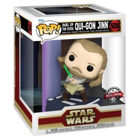 Funko POP Deluxe: Star Wars Duel of the Fates - Qui Gon Jinn (exclusive special edition)