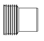 MIDAS Přechod Plasticor z KOR na KG do hrdla 500/500