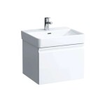 Laufen - Pro S Umyvadlo, 55x47 cm, 1 otvor pro baterii, s LCC, bílá H8169624001041