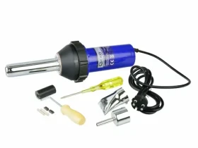 GEKO Svářečka plastů horkovzdušná / 1080W / 20-550°C (G81036)