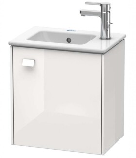 DURAVIT - Brioso Umyvadlová skříňka 44x42x29 cm, pravá, 1 dvířka, lesklá bílá BR4000R2222
