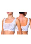 Dámský Crop Top Meméme Polka Dot Chamomile