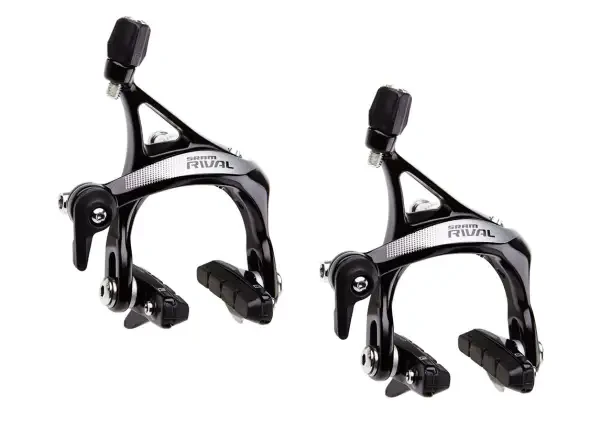 Cyklistická ráfková brzda Sram Am Brakeset Rival22 Black Front & Rear - Sram Rival 22 brzdy set přední a zadní