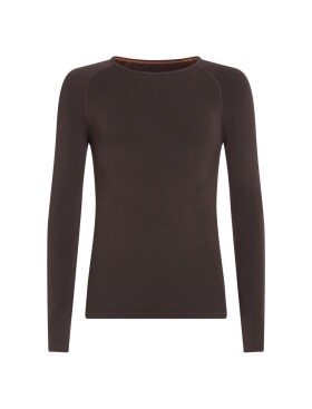ICEBREAKER Wmns Merino 260 Zoneknit Seamless LS Crewe, Bittersweet velikost: L