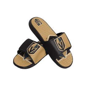 FOCO Pánské pantofle Vegas Golden Knights Colorblock Slipper Velikost: XL = 46-48 EU