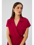 Košilové šaty S363 švestkové - Stylove XXL-44