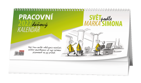 Stolní kalendář 2027 Baloušek Pracovní daňový - Svět podle Marka Simona