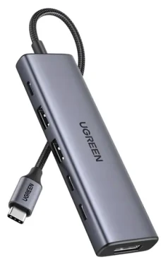 Ugreen CM511 / USB hub / 5v1 / 3x USB-C / 2x USB-A 3.2 Gen2 (UGR5801)
