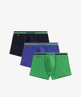 Pánské boxerky ATLANTIC 3Pack vícebarevné Velikost: