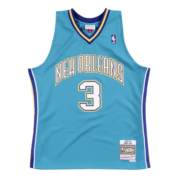 Mitchell & Ness Pánský dres New Orleans Pelicans NBA Chris Paul #3 New Orleans Hornets 2005-06 Swingman Teal Velikost: 2XL