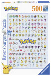 Ravensburger Pokémon: Prvních 151 druhů 500 dílků