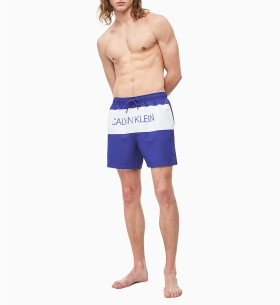 Pánské plavecké šortky fialová Calvin Klein fialová XL