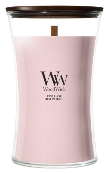 Vonná svíčka ve skle velká Rose Blush
