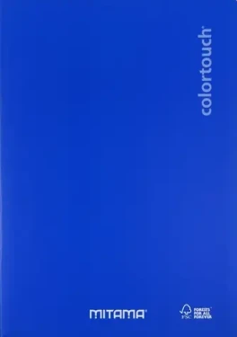 Mitama Color Touch modrá / Sešit / A5 / Linkovaný / 40+2 listů / 80 g/m2 (62002-90224)