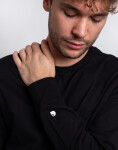 Tričko Carhartt WIP L/S Base T-Shirt Black/White