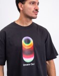 Tričko Signal x Freshlabels Triko Pink spectrum Faded Black