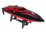 Mamido Motorový člun H101 na dálkové ovládání R/C 1:48 2,4 GHz červený