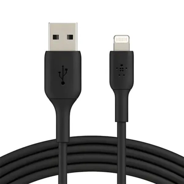 Belkin BOOST CHARGE černá / Kabel USB-A na Lightning / 1 m / 2 ks (CAA001bt1MBK2PK)