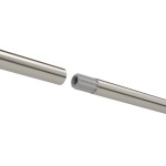 Roztažitelná garnýž 162-325 cm Umbra ZEN - stříbrná