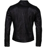 Pánská Kožená Bunda Cash Brixton Černá Velikost: 4XL